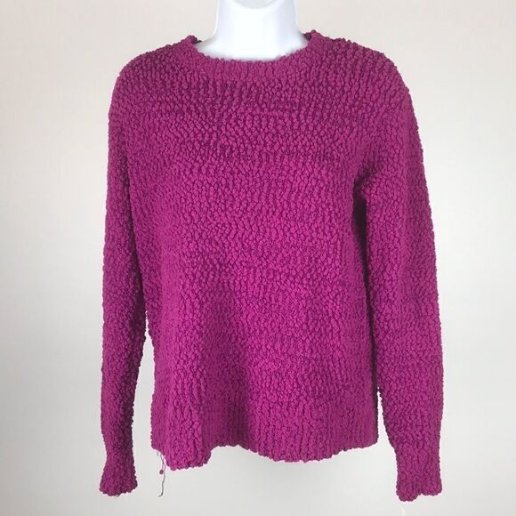 Style & Co Teddy Bouclé Sweater size PMedium - Picture 2 of 5